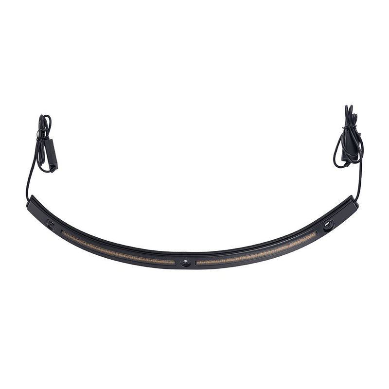 Advanblack Radiant Trim LED RUN TURN Windshield Trim