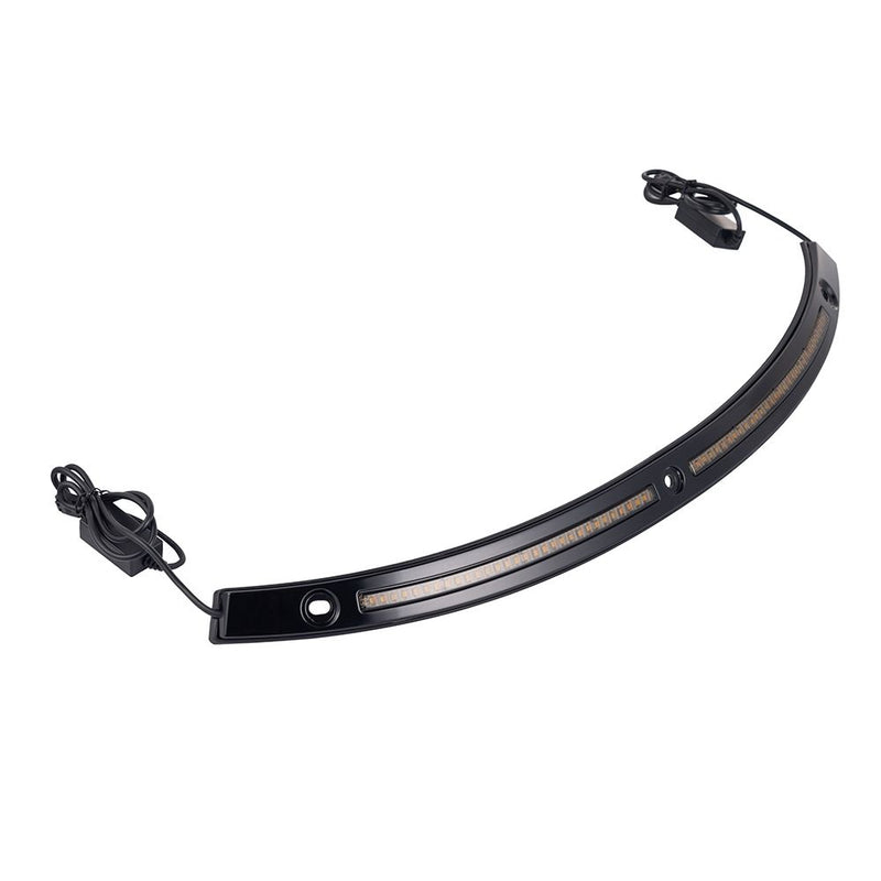 Advanblack Radiant Trim LED RUN TURN Windshield Trim