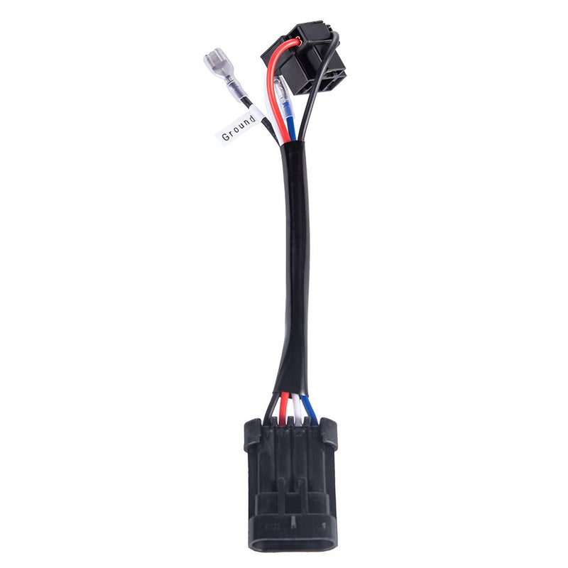 Advanblack LED Wire Harness Adapter 7" Headlights Fit 2014+ HD Harley Davidson