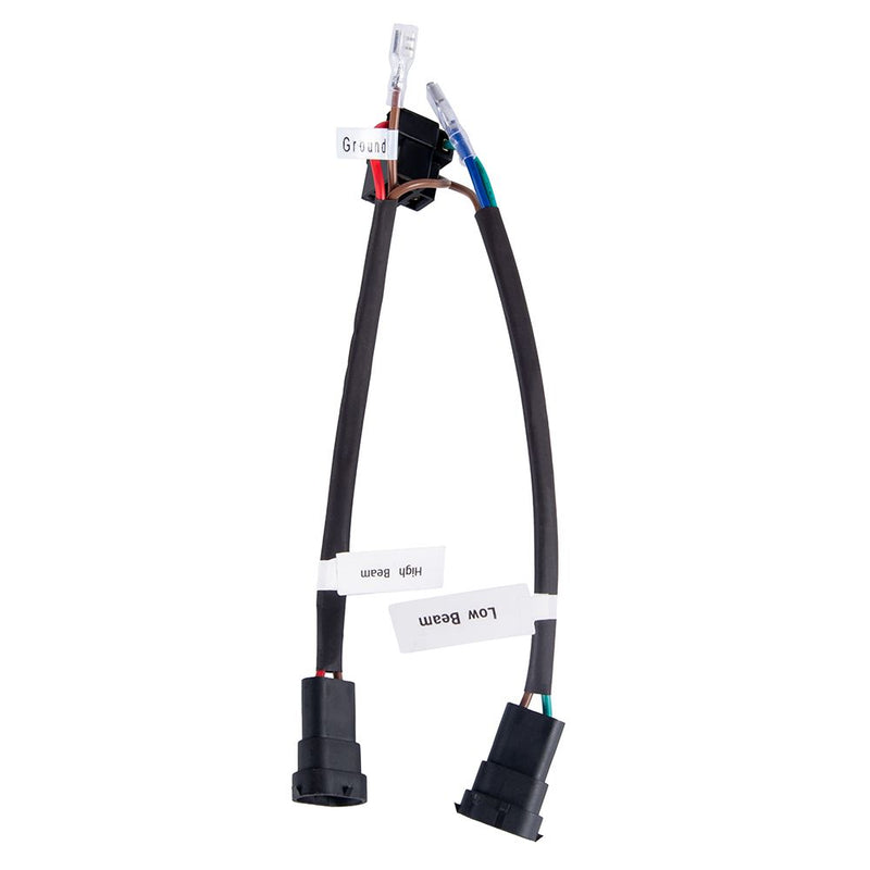 Advanblack 7'' LED Headlights Wire Harness Adapter for 2014+ Road King