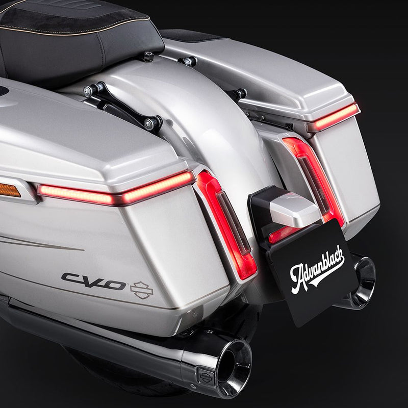 Advanblack Hyper LED Light w/ Sequential Red Turn Signal Saddlebags lights For '23.5Up Harley Touring