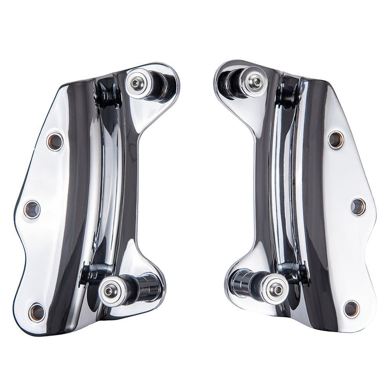 Advanblack CHROME 4-POINT DOCKING HARDWARE KIT FOR HARLEY TOURING '09-'13 PN 54205-09A