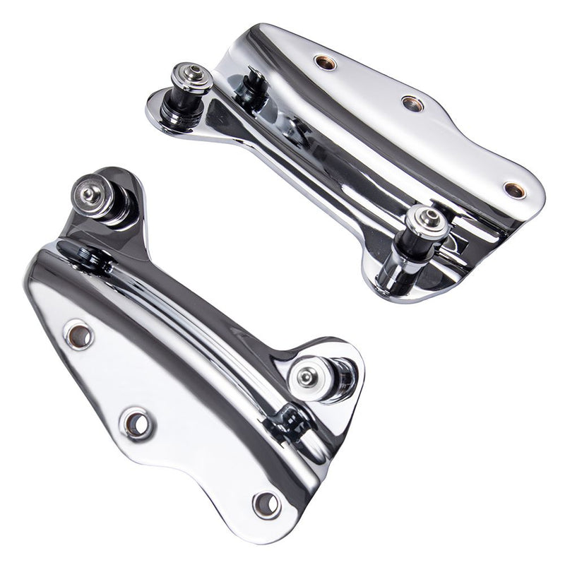 Advanblack CHROME 4-POINT DOCKING HARDWARE KIT FOR HARLEY TOURING '09-'13 PN 54205-09A