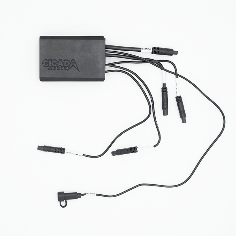 CICADA AUDIO - 4/12 DSP - DSP412PRO - 12 Channel Motorcycle DSP
