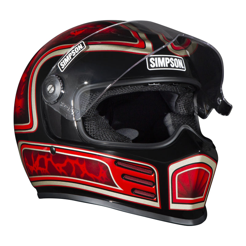 Simpson Motorcycle Outlaw Bandit 3 Helmet - Schultz Designs 2026