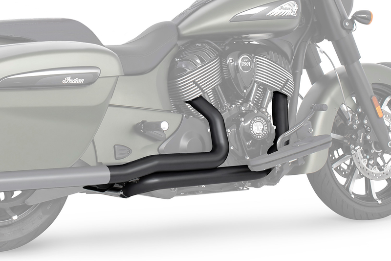 FREEDOM EXHAUST INDIAN CHIEFTAIN / ROADMASTER / SPRINGFIELD TRUE-DUAL TUCK-N-UNDER  "HEADERS ONLY"