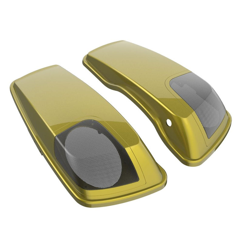 Advanblack Color Matched 5x7 Inch Speaker Lids for '14-'23 Harley Touring