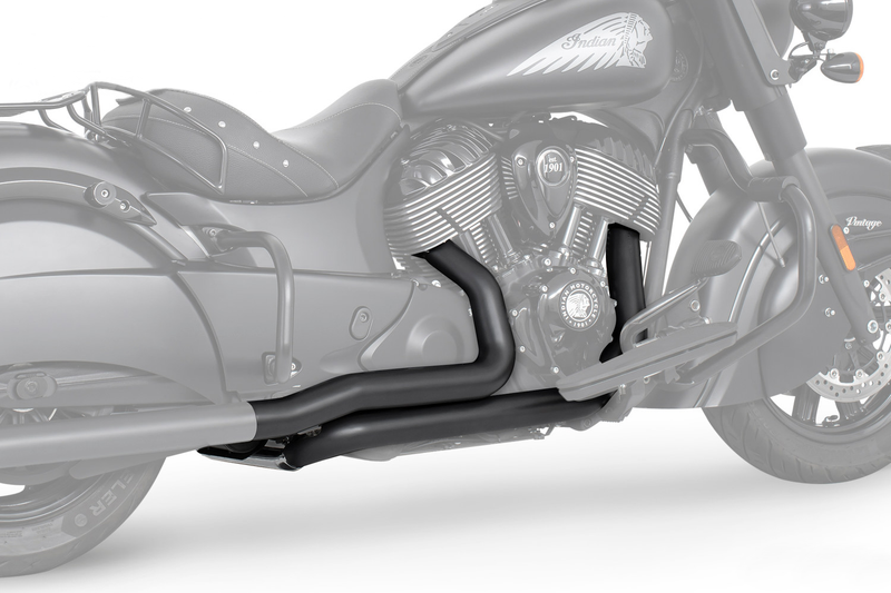 FREEDOM EXHAUST INDIAN VINTAGE / CLASSIC FREEDOM TRUE-DUAL TUCK-N-UNDER "HEADERS ONLY"