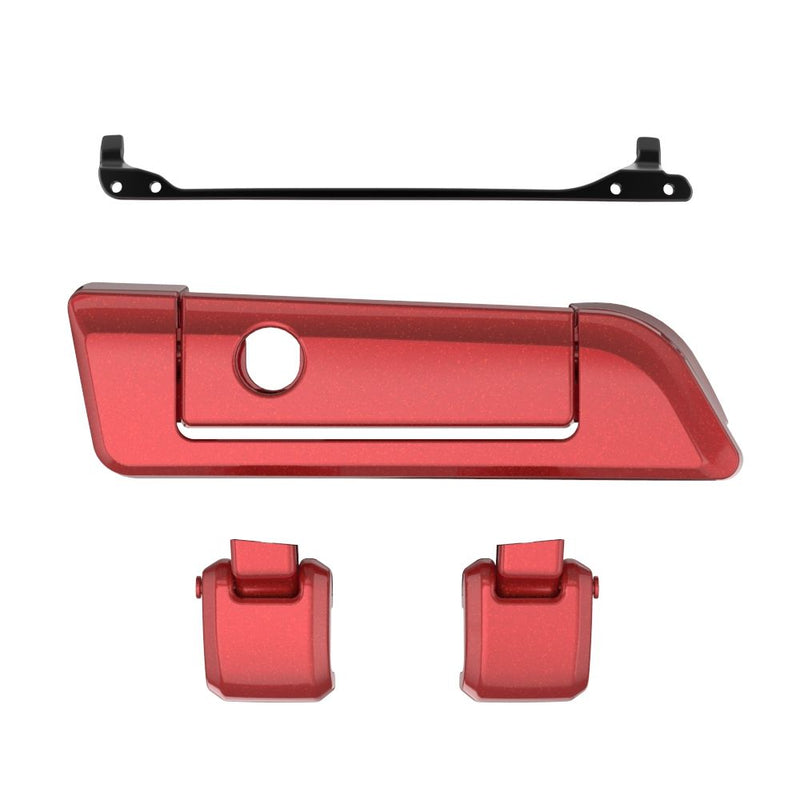 Advanblack Color Matched Hinges & Latch kit  For Advanblack & Harley Razor Chopped King Rear Tour Trunk Pack