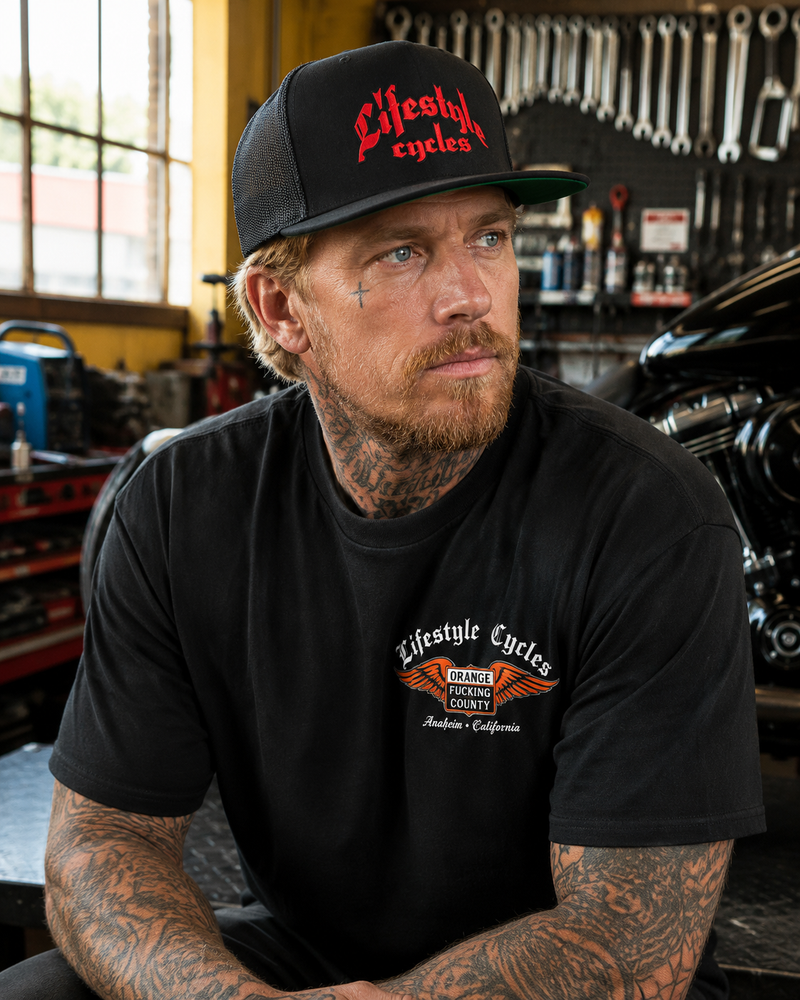 LIFESTYLE CYCLES Classic Style SnapBack Cap