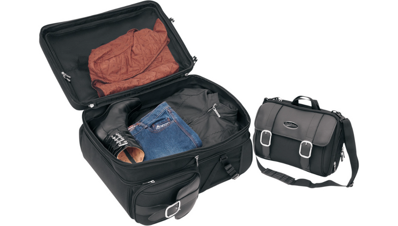 SADDLEMEN S3200DE Expandable Sissy Bar Bag