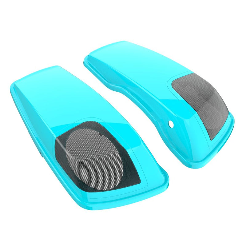 Advanblack Color Matched 5x7 Inch Speaker Lids for '14-'23 Harley Touring