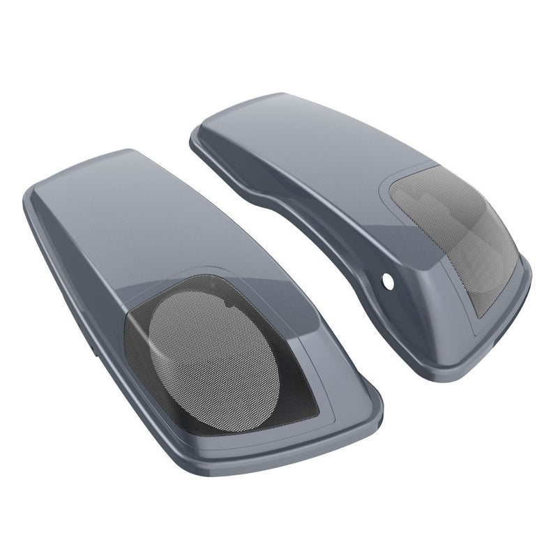 Advanblack Color Matched 5x7 Inch Speaker Lids for '14-'23 Harley Touring