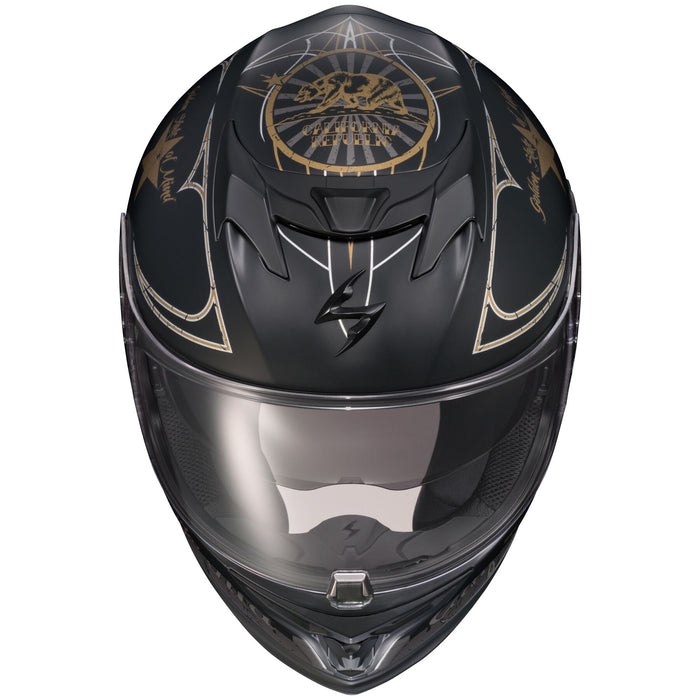 SCORPION Exo T520 Helmet Golden State Matte Black