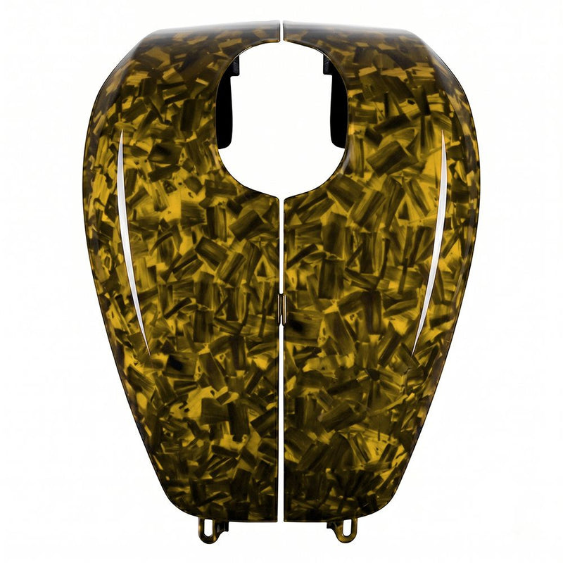 Advanblack Carbon Fiber Fuel Tank Shell Cover for Harley '24-Up Touring & '23.5-Up CVO Models