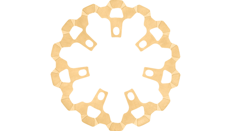 LYNDALL RACING BRAKES LLC Front Brake Rotor with Gas Slots - Prodigy/Enforcer - 11.8"