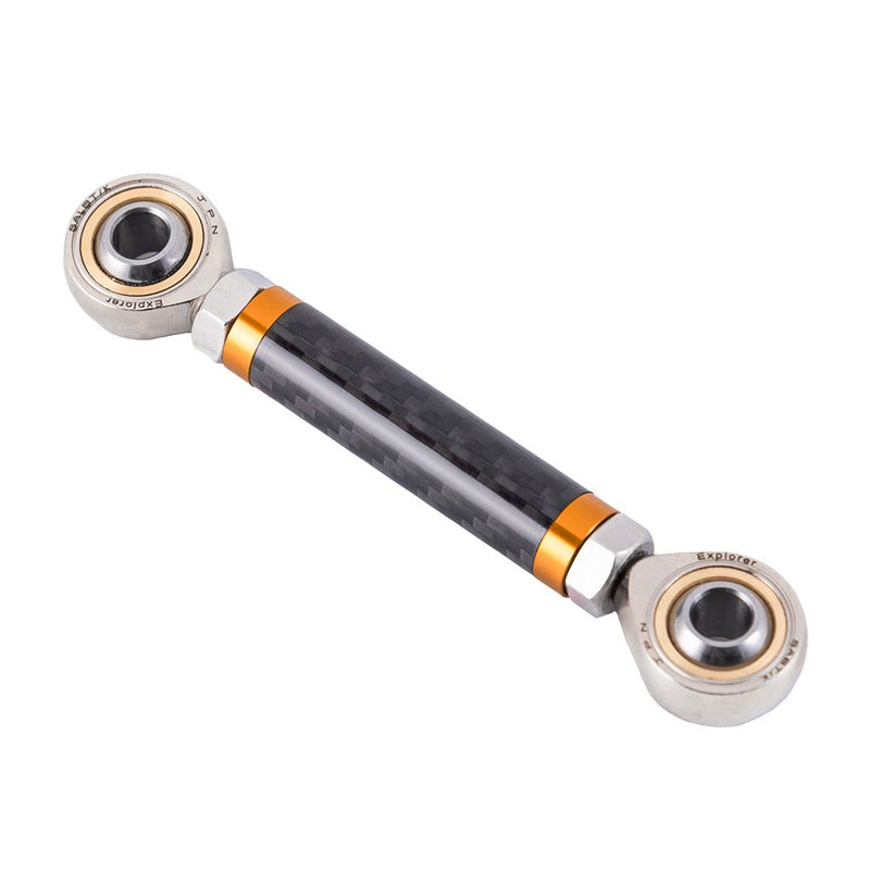 Advanblack Axion Carbon Fiber Adjustable Mid-Control Shift Linkage for Harley Davidson Softail & Dyna