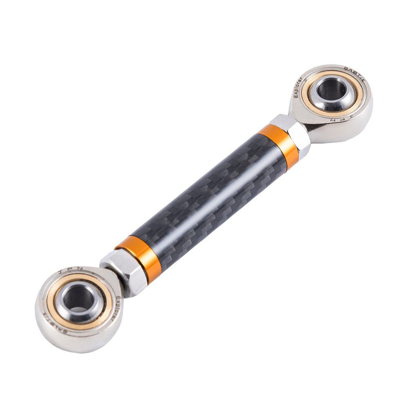 Advanblack Axion Carbon Fiber Adjustable Mid-Control Shift Linkage for Harley Davidson Softail & Dyna