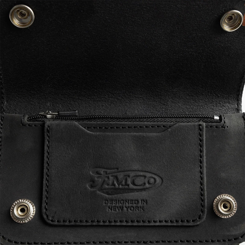 SMALL TRUCKER - Vegetable Tanned Leather Wallet