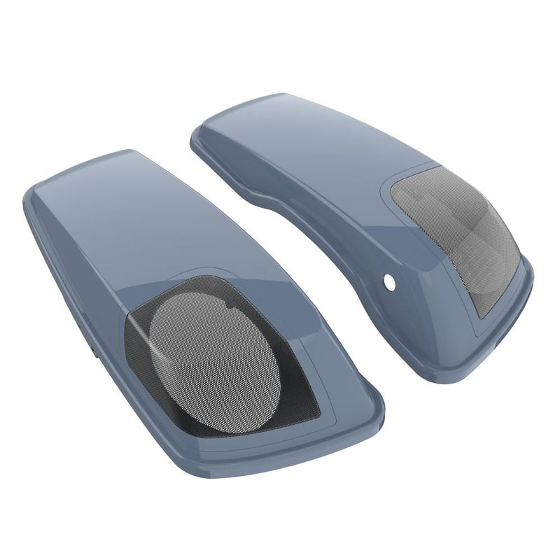 Advanblack Color Matched 5x7 Inch Speaker Lids for '14-'23 Harley Touring