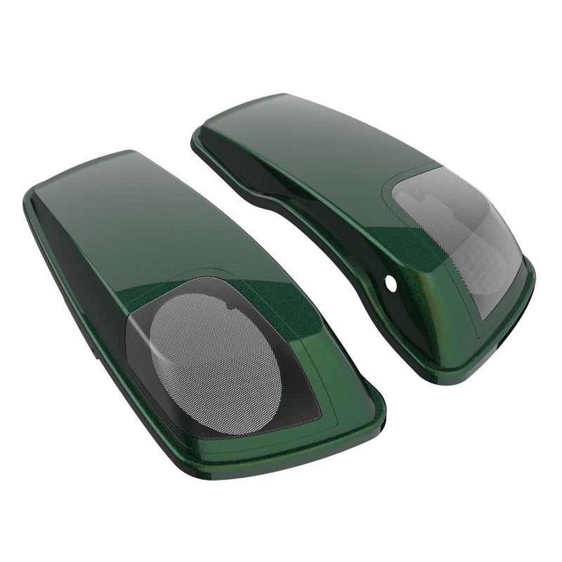 Advanblack Color Matched 5x7 Inch Speaker Lids for '14-'23 Harley Touring