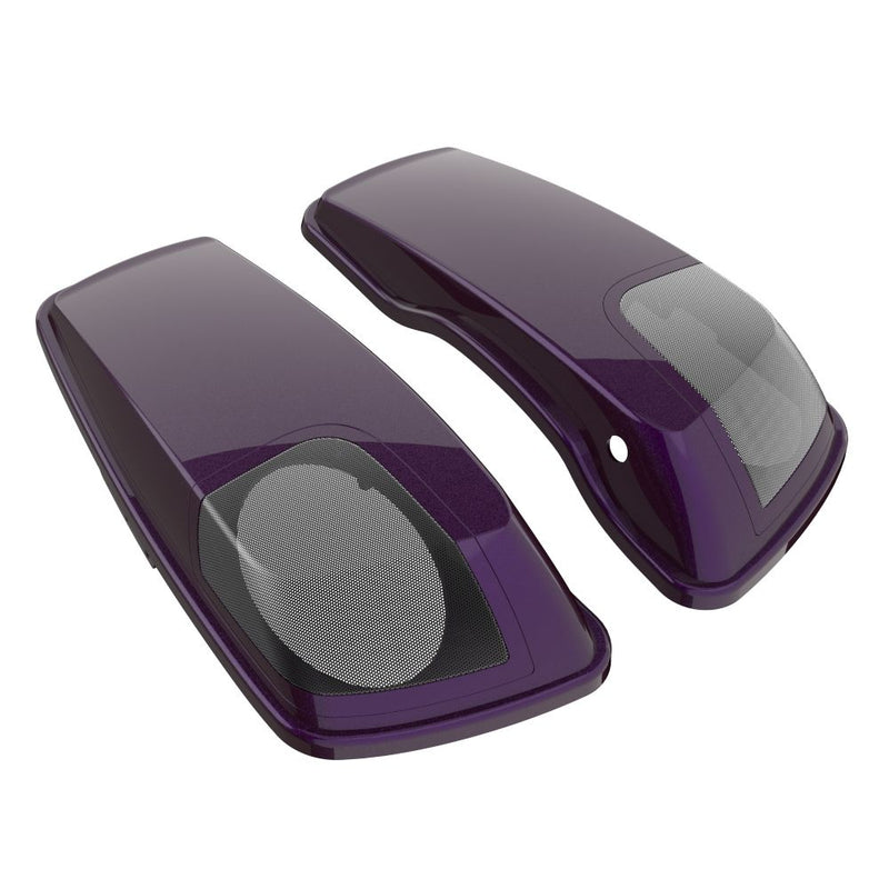 Advanblack Color Matched 5x7 Inch Speaker Lids for '14-'23 Harley Touring