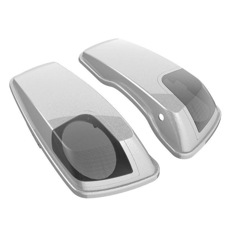 Advanblack Color Matched 5x7 Inch Speaker Lids for '14-'23 Harley Touring