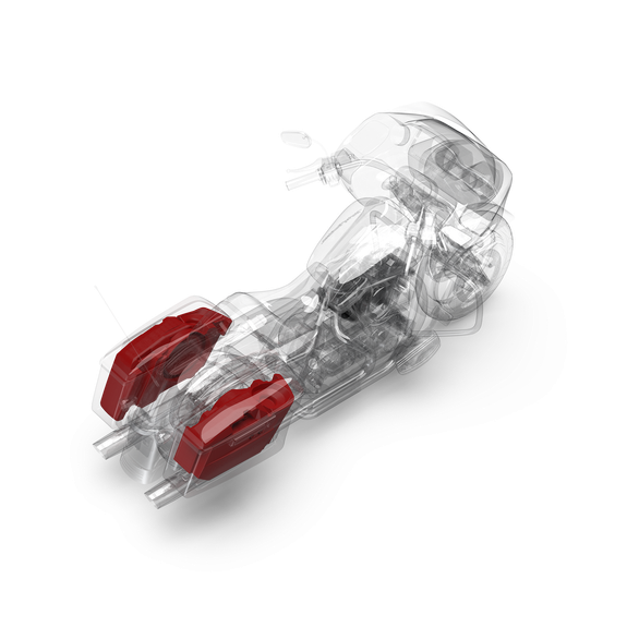 Rockford Fosgate Dual 10" Saddlebag Subwoofer Kit for 2014-2023 Harley-Davidson® Street Glide & Road Glide