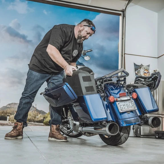 Rockford Fosgate Dual 10" Saddlebag Subwoofer Kit for 2014-2023 Harley-Davidson® Street Glide & Road Glide