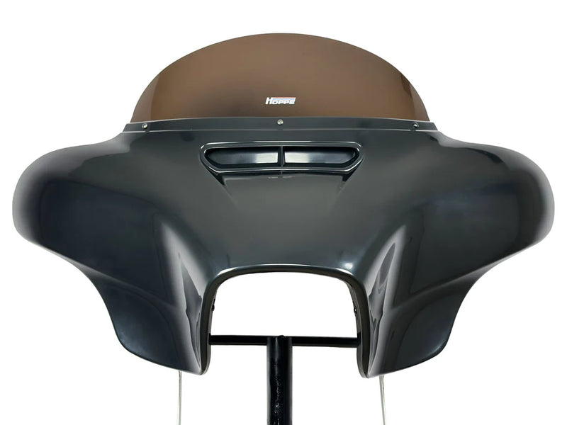 HOPPE INDUSTRIES Vanillazilla - Non-Audio Fairing - FLHR '94-'24 Vivid Black Inner and Outer