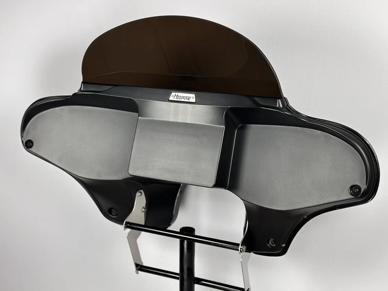 HOPPE INDUSTRIES Vanillazilla - Non-Audio Fairing - FLHR '94-'24 Vivid Black Inner and Outer