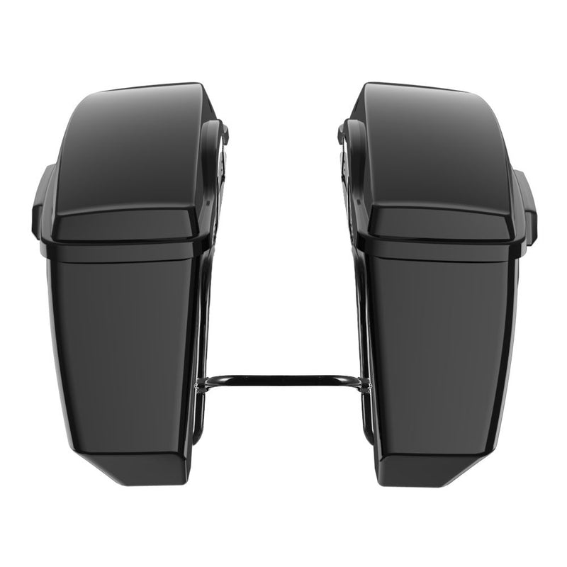Advanblack Color Matched Holeshot 1.0 Performance Saddlebag Kit For M8 Low Rider S/ ST, Street Bob, Sport Glide,Softail Standard, Heritage Classic