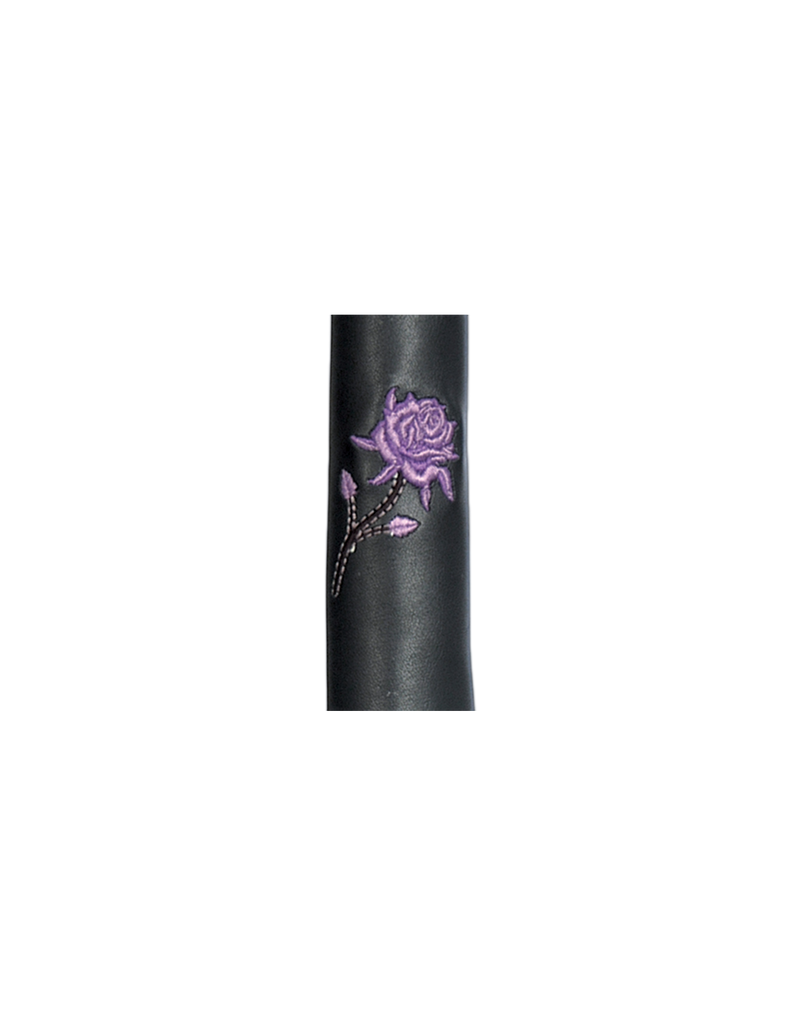Purple Rose Hair Gloves