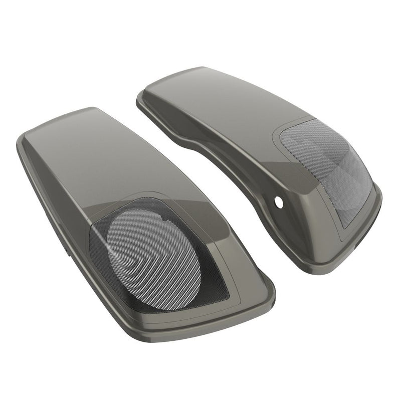 Advanblack Color Matched 5x7 Inch Speaker Lids for '14-'23 Harley Touring