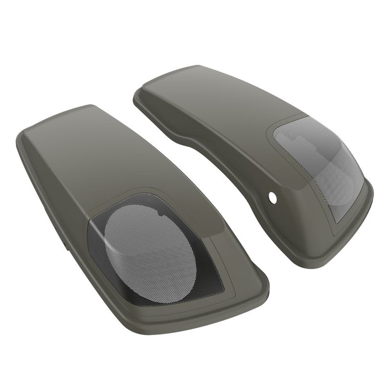 Advanblack Color Matched 5x7 Inch Speaker Lids for '14-'23 Harley Touring