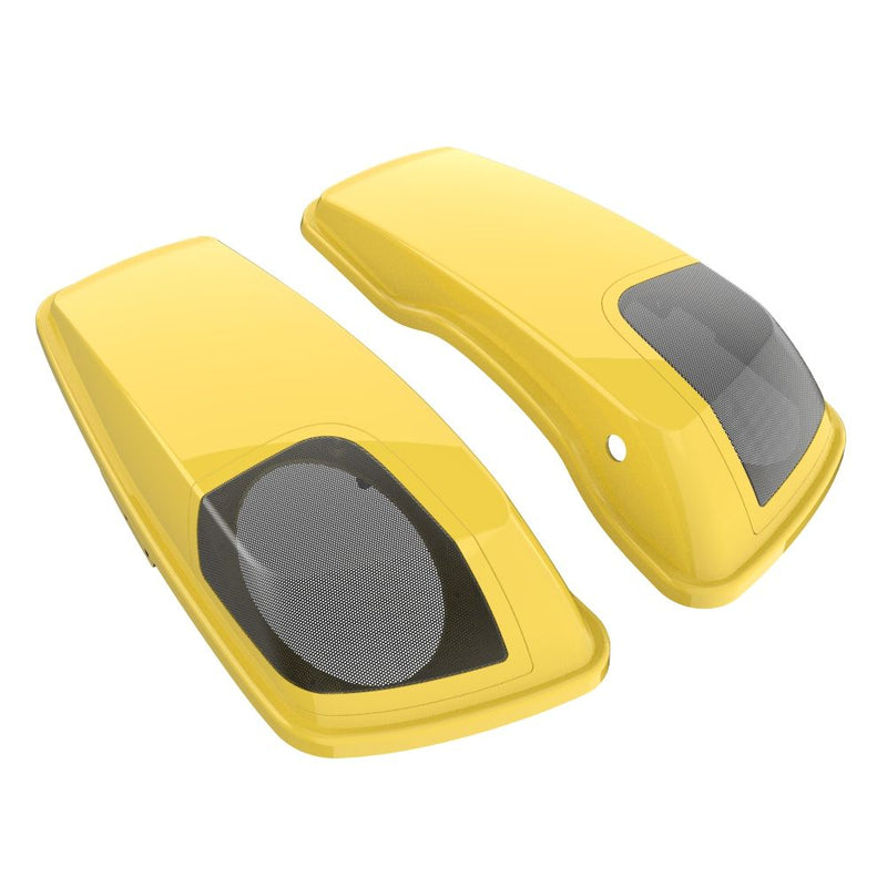Advanblack Color Matched 5x7 Inch Speaker Lids for '14-'23 Harley Touring