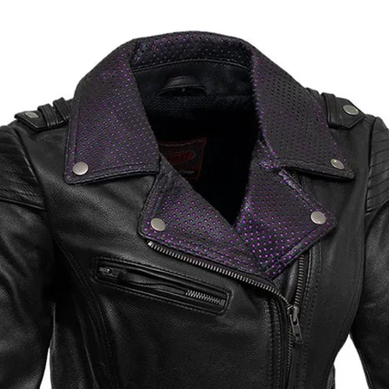 Iris - Women's Motorcycle Leather Jacket