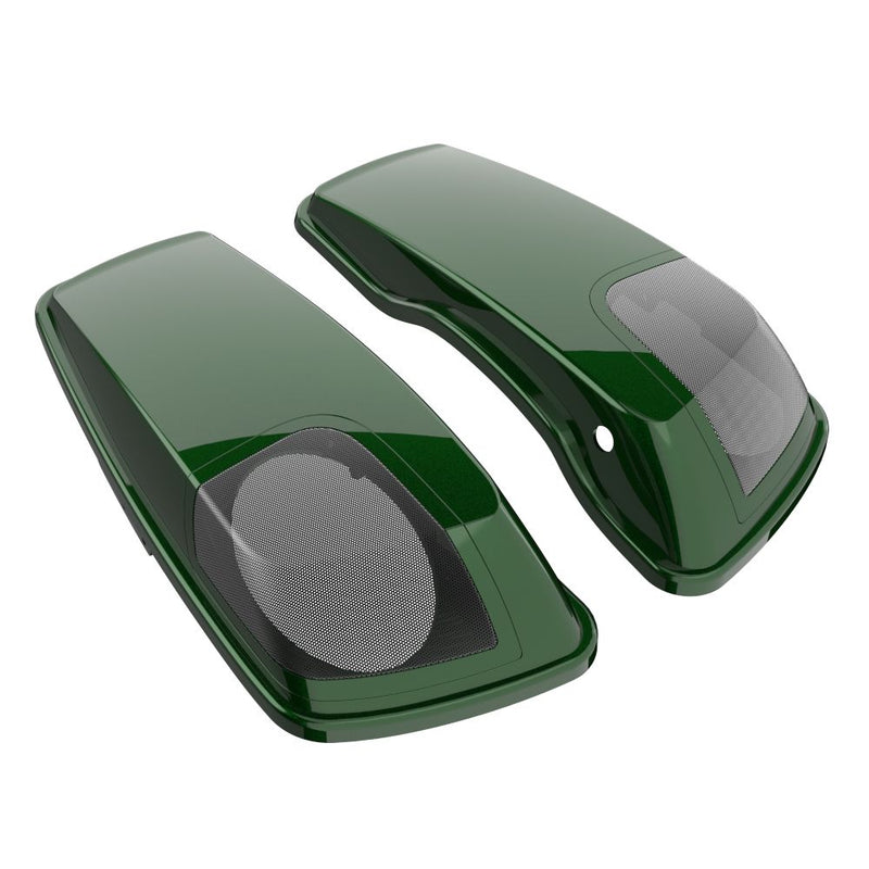 Advanblack Color Matched 5x7 Inch Speaker Lids for '14-'23 Harley Touring