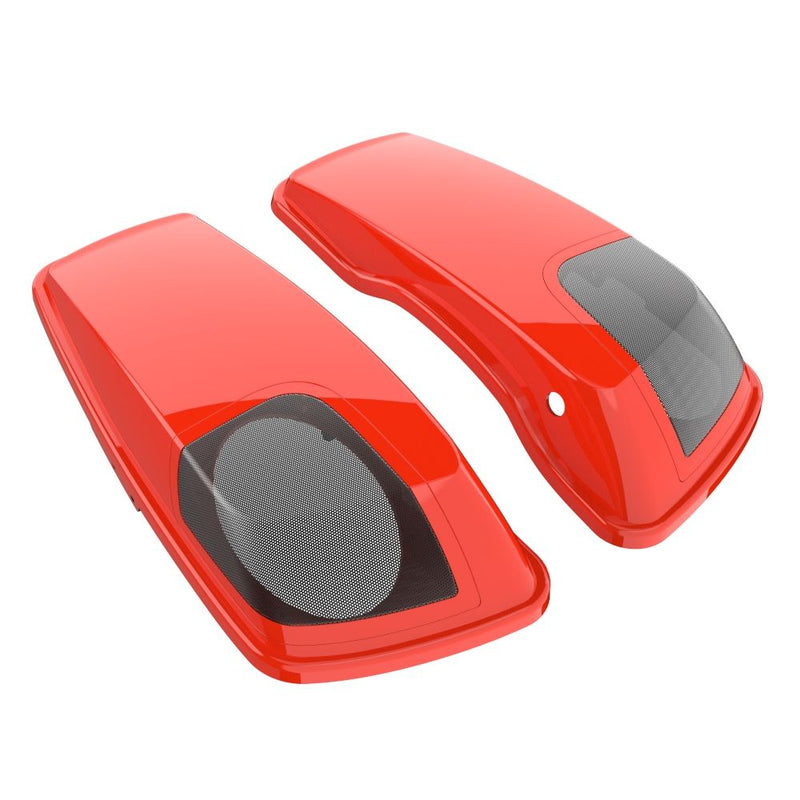 Advanblack Color Matched 5x7 Inch Speaker Lids for '14-'23 Harley Touring
