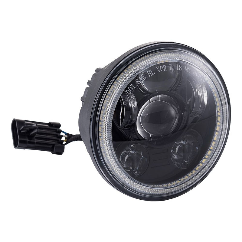 Advanblack 5.75 LED Headlight for ST Fairings