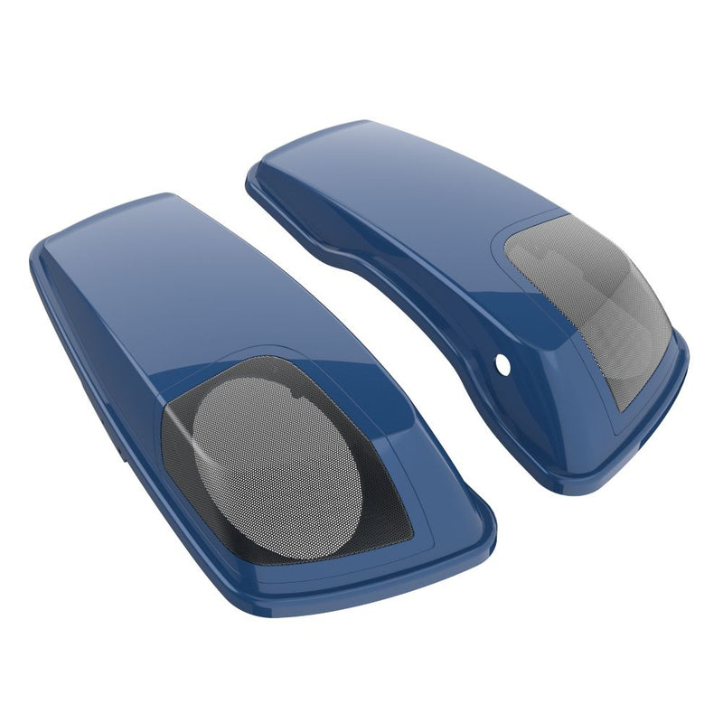 Advanblack Color Matched 5x7 Inch Speaker Lids for '14-'23 Harley Touring