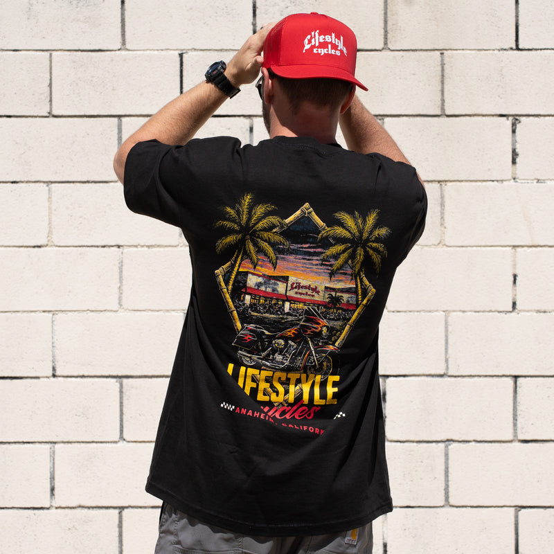 LIFESTYLE CYCLES™ SOCAL MENS T-SHIRT