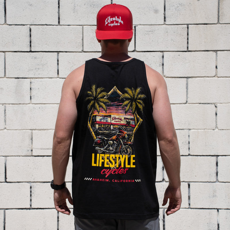 LIFESTYLE CYCLES™ SOCAL MENS TANK TOP
