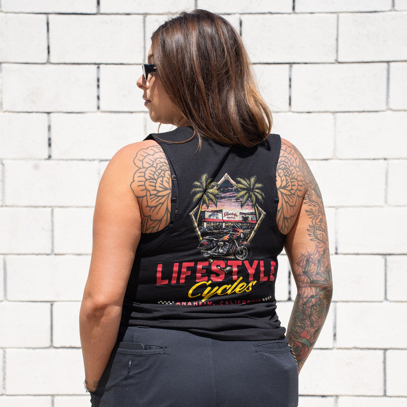 LIFESTYLE CYCLES™ SOCAL WOMEN'S TANK TOP