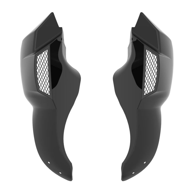 Advanblack COLOR-MATCHED Lower Leg Fairing For '12-'17 Dyna Low Rider, Street Bob & Harley '18-'26 Softail Low Rider S/ ST, Street Bob