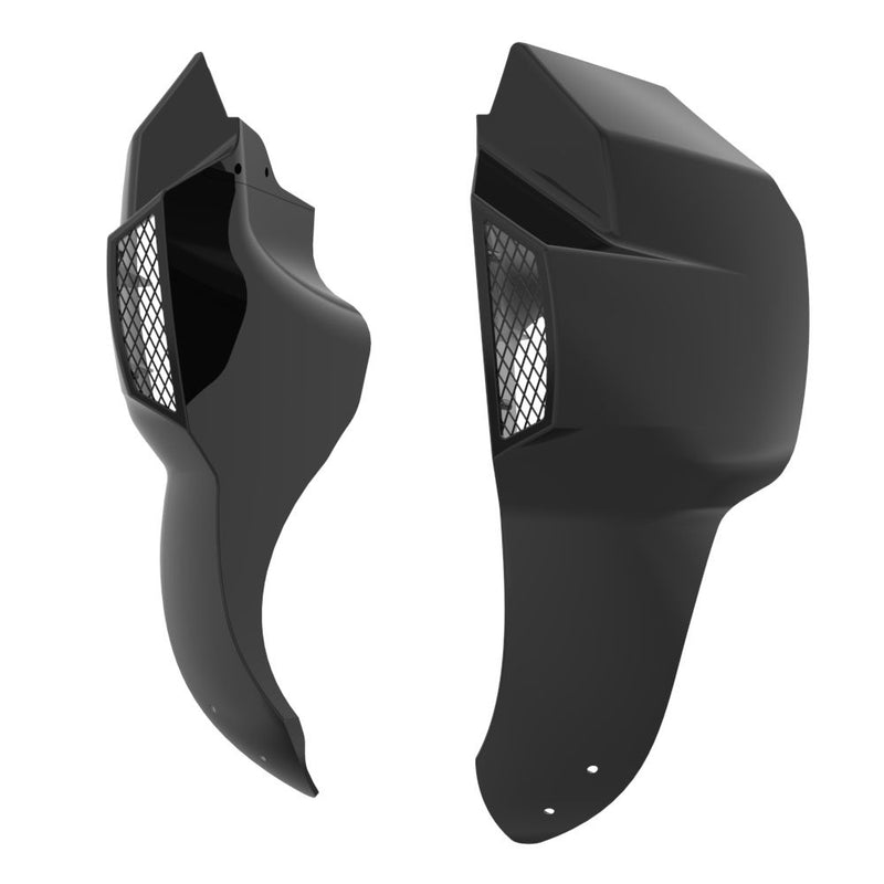 Advanblack COLOR-MATCHED Lower Leg Fairing For '12-'17 Dyna Low Rider, Street Bob & Harley '18-'26 Softail Low Rider S/ ST, Street Bob