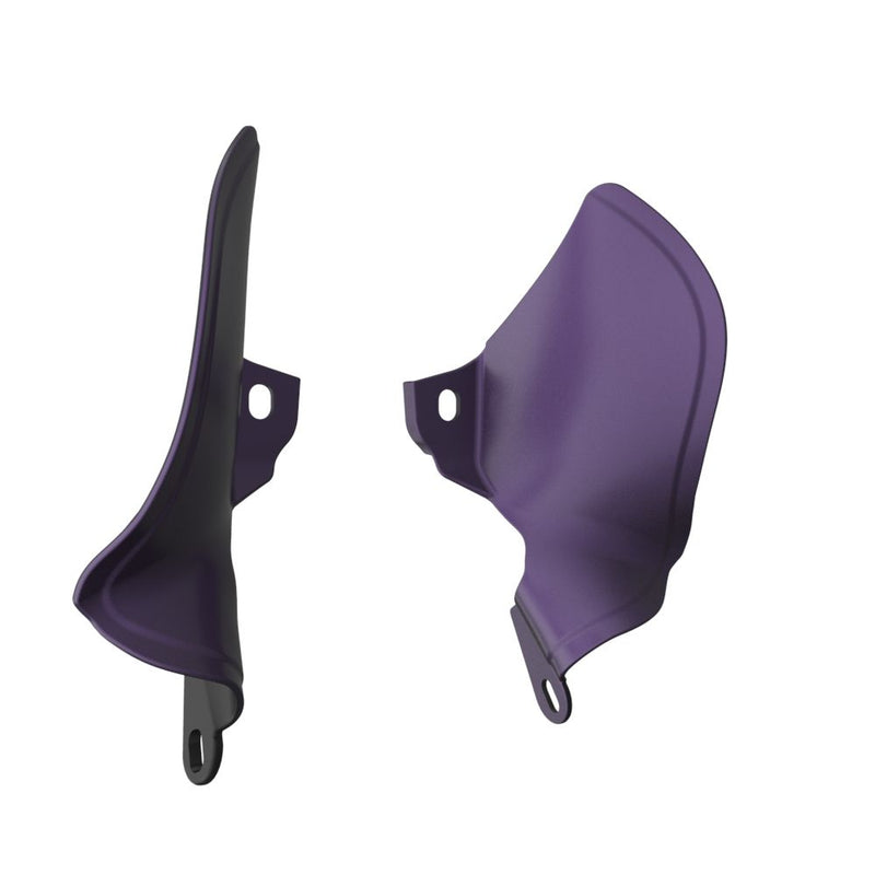 Advanblack ABS PLASTIC Mid Frame Air Deflector FOR '18-'24 HARLEY Lower Rider Street Bob