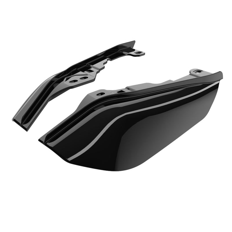 Advanblack Mid-Frame Air Deflectors heat shield For '09Up Harley Davidson Touring
