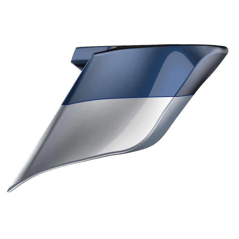 Advanblack Custom Two Tone ABS Stretched Side Cover Panel for 2014-2023 Harley Davidson Touring