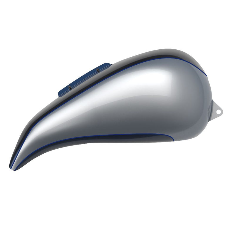 Advanblack Custom Two Tone Stretched Tank Cover for Harley '09-'23 Street Glide & Road Glide & Road King